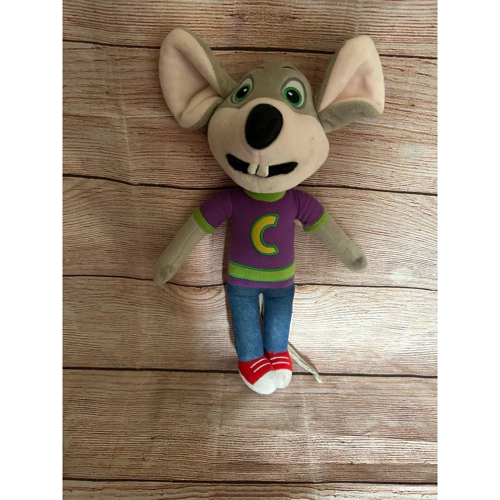 Stuffed Chuck E. Cheese mouse